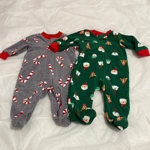 Set of 2 Carter’s Christmas Pajamas